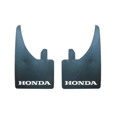 MUD FLAPS (PAIR) HONDA (WHITE)