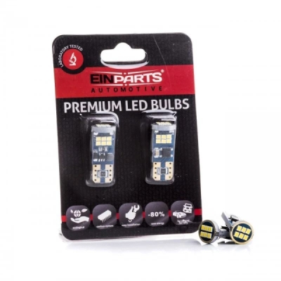 W5W T10 18 SMD 2016 CANBUS 6000K