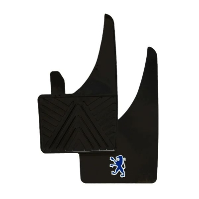 MUD FLAPS (PAIR) PEUGEOT (WHITE)