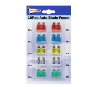 10 PCE ZINC FUSE SET STD