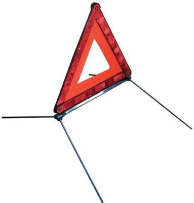 WARNING TRIANGLE - E APPROVED