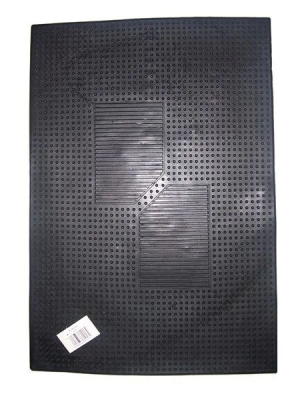 SINGLE SQUARE RUBBER TYPE MATS - APPROX.