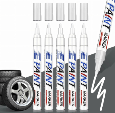 Tyre paint pen white