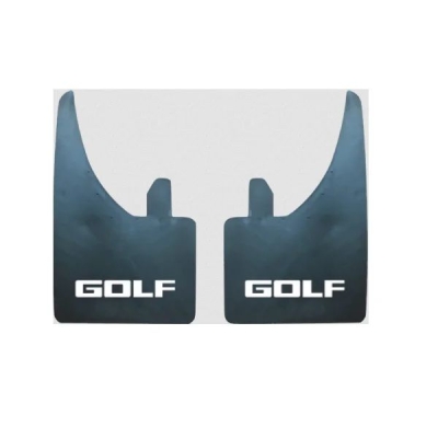 MUD FLAPS (PAIR) GOLF (WHITE)
