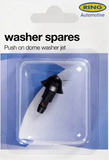 RING WASHER PUSH ON DOME JET