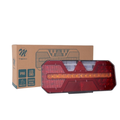 M-TECH LED Baklampa/Kombinationslykta – (Vänster) (12V/24V, ECE R104)