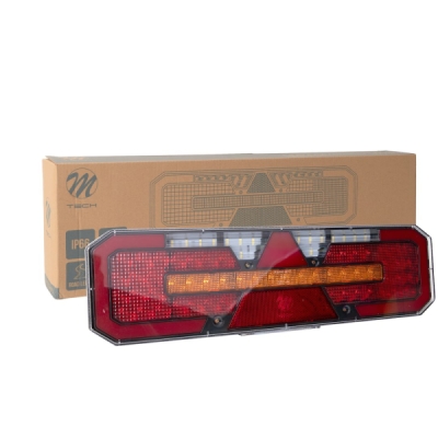 M-TECH Baklykta Höger – Multifunktionell LED-lampa (12/24V) (Höger)
