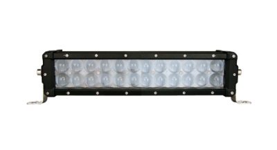 LED-ramp Dubbelradig (Driving Light Bar) – Sidofäste, 72W 12"
