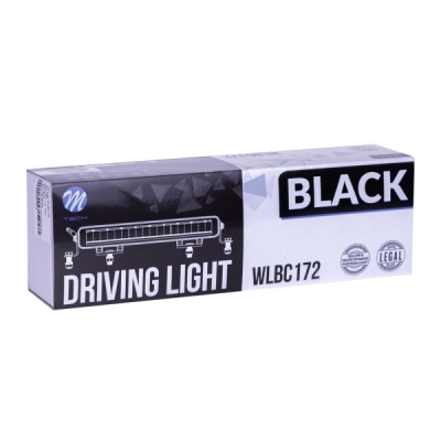 Fjärrljus/Extraljus M-TECH BLACK SERIES – Enkelradig LED-ljusramp 45W (11,2")