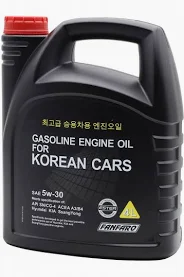 5W30 FOR KOREAN CARS 4L FANFARO