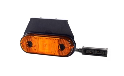 HORPOL hängande LED-markeringslykta - HOR61 LD650 orange med reflex 12/24V ECE