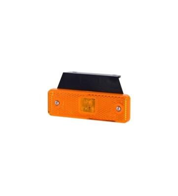 HORPOL LED-markeringslykta - HOR55 LD500 orange med reflex 12/24V ECE