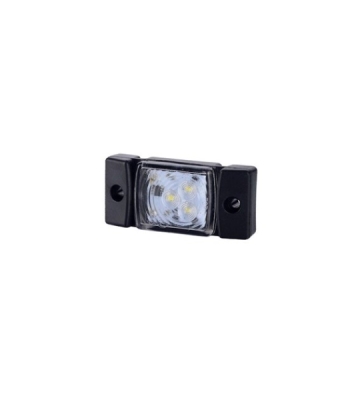 HORPOL LED-markeringsljus - HOR40 LD140 vit 12/24V ECE