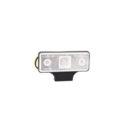 LED-markeringsljus med ECE-godkännande 4xLED 24V Vit