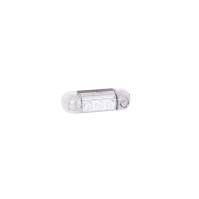 Positionsljus ECE-godkänd 3xLED 24V 0,5W vit