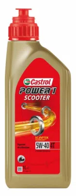 OLEJ CASTROL POWER 1 SCOOTER 4T 5W40 1L API SLJASO MB 1L CASTROL  CAS C