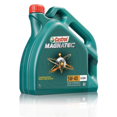 OLEJ CASTROL MAGNATEC 5W40 A3/B4 4L ACEA A3/B3, A3/B4, API SN/CF  MB226.5/ 229.3, RN0700/RN0710, VW 502 00/505 00 4L CASTROL  CAS B