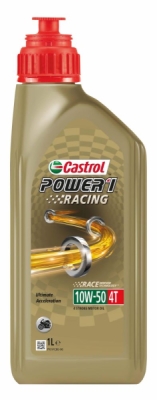 OLEJ CASTROL POWER 1 RACING 4T 10W50 1L API SLJASO MA2 1L CASTROL  CAS C