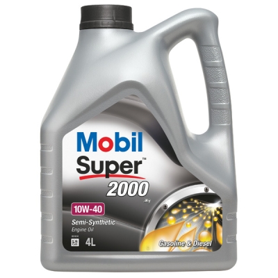 OLEJ MOBIL SUPER 2000 X1   10W40     4L   SL/SJ/CF   ACEA  A3/B3 4L MOBIL  MOB