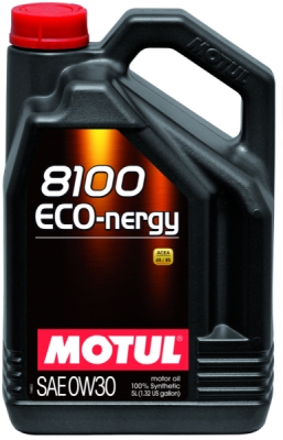 OLEJ MOTUL 8100 ECO-NERGY 0W30   5L   ACEA:A5/B5  API:SL/CF  SYNTETYCZNY  VOLVO, LAND ROVER, HONDA 5L MOTUL  MUT