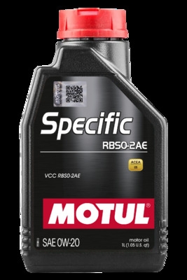 OLEJ MOTUL SPECIFIC RBS0-2AE 0W20     1L   ACEA A1/B1  VOLVO VCC RBS0-2AE 1L MOTUL  MUT