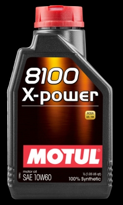 OLEJ MOTUL 8100 X-POWER  10W60    1L   ACEA: A3/B4  API: SN/CF 1L MOTUL  MUT