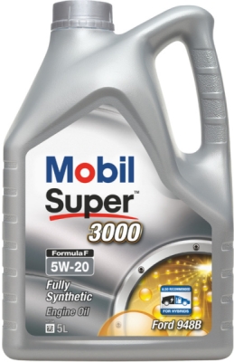 OLEJ MOBIL SUPER 3000  FORMULA F  5W20   5L   API: SN  ACEA A1/B1,  FORD WSS-M2C948-B 5L MOBIL  MOB