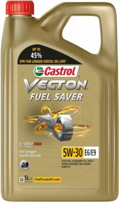 OLEJ CASTROL VECTON LONG DRAIN 5W30 E8/E11 5L ACEA E6, E7, E9, API CJ-4, JASO DH-2, CAT ECF-3, CUMMINS CES 20081, 5L CASTROL  CAS G