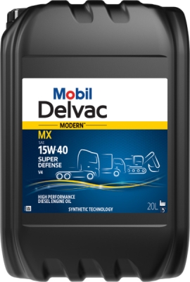 OLEJ MOBIL M-DELVAC M 15W40 SUP DEF V4 PAIL 20L MOBIL  MOB1
