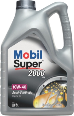 OLEJ MOBIL SUPER 2000 X1   10W40     5L   SL/SJ/CF   ACEA  A3/B3 5L MOBIL  MOB