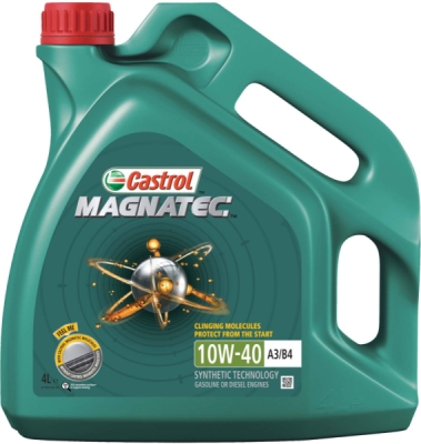 OLEJ CASTROL MAGNATEC 10W40 A3/B4 4L ACEA A3/B3, A3/B4, API SN, MB226.5 RN 0700 / RN 0710, VW 501 01 / 505 00 4L CASTROL  CAS F