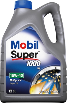 OLEJ MOBIL SUPER 1000 X1   15W40     5L   SL/SJ/CF   ACEA   A3/B3 5L MOBIL  MOB