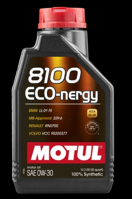 OLEJ MOTUL 8100 ECO-NERGY 0W30   1L   ACEA:A5/B5  API:SL/CF  SYNTETYCZNY  VOLVO, LAND ROVER, HONDA 1L MOTUL  MUT