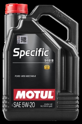 OLEJ MOTUL SPECIFIC 948B   5W20    5L   ACEA A1/B1, API SN   FORD WSS M2C 948-B/ 913A/B/C 925A/B 5L MOTUL  MUT