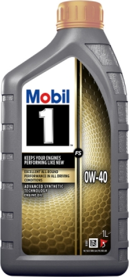 OLEJ MOBIL 1 FS  0W40 1L API CF ACEA A3/B3 VW 503 01 FIAT9.55535-M2 MB229.3 MB229.5,PORSCHE A40 VW502 00/505 00 1L MOBIL  MOB