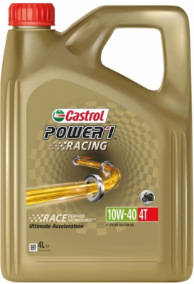 OLEJ CASTROL POWER1 ULTIMATE 4T 10W40 4L API GASOLINE SN, JASO MA-2 4L CASTROL  CAS C