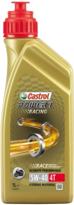 OLEJ CASTROL POWER 1 RACING 4T 5W40 1L API SLJASO MA2 1L CASTROL  CAS C