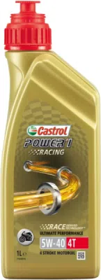 OLEJ CASTROL POWER 1 RACING 4T 5W40 1L API SLJASO MA2 1L CASTROL  CAS C