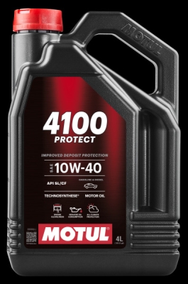 OLEJ MOTUL MOTUL 4100 PROTECT 10W40  ACEA:A3/B4   API:SL/CF  VW:505.00/502.00, MB:229.1, PSA:B71 2300, RN0700 4L MOTUL  MUT