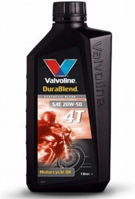 OLEJ VALVOLINE DURABLEND 4T 20W50 1L API SG JASO MA MOTOCYKLOWY 1L VALVOLINE
