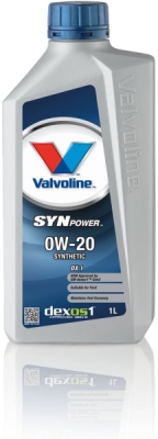 OLEJ VALVOLINE SYNPOWER DX1 0W20 1L SW FORD WSS-M2C962-1A ILSAC GF-6, GF-5 1L VALVOLINE