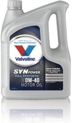 OLEJ VALVOLINE SYNPOWER     0W40   4L API SJ/CF  ACEA:A3/B4  MB 229.3/ VW 502.00/505 BMW LL-01 4L VALVOLINE