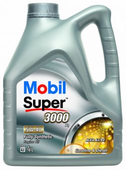 OLEJ MOBIL SUPER 3000 X1    5W40      4L  API SM/SL/SJ/CF  ACEA A3/B3/B4 4L MOBIL  MOB