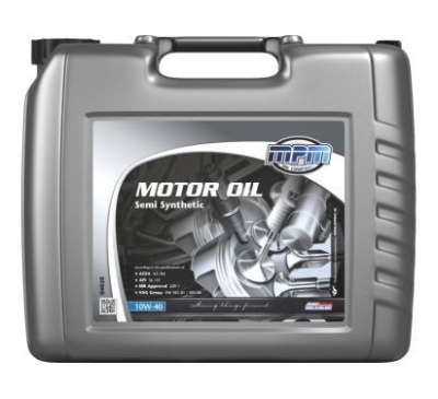 OLEJ MPM 10W40 SEMI SYNTHETIC 20L SEMI SYNTHETIC ACEA A3/B4 API SL/CF MB-APPROVAL 229.1 VW 501.00/505.00 20L MPM