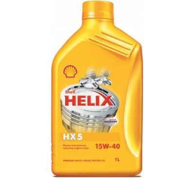 OLEJ SHELL HELIX HX5 (SUPER)   15W40     1L   API SL/CF   ACEA A2/B2 1L SHELL