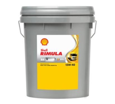 OLEJ SHELL RIMULA R4X  15W40   20L  API:CH-4/CG-4/CI-4/CF-4 CF/SL  ACEA:E7/E5/E3 20L SHELL