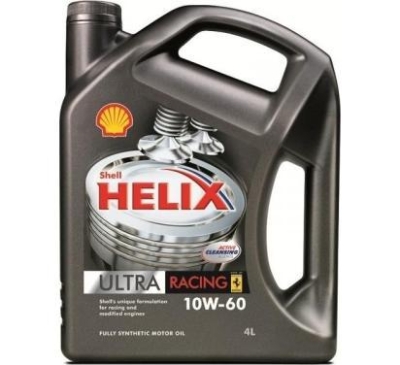 OLEJ SHELL HELIX ULTRA RACING 10W60      4L   ACEA A3/B4  API SM/CF  VW 501.01/505.00  MB 229.1 4L SHELL