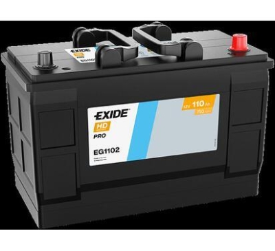 AKUMULATOR EXIDE 110AH/750A 12V +P START PRO 349X175X235 SAM.CIEZAROWE SZT EXIDE