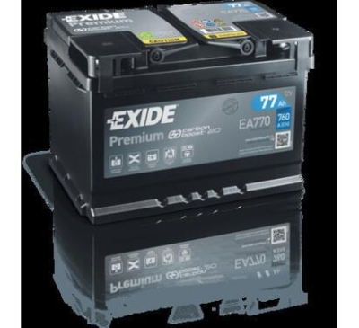 AKUMULATOR EXIDE 77AH/760A 12V +P CARBON BOOST PREMIUM  278X175X190 SZT EXIDE