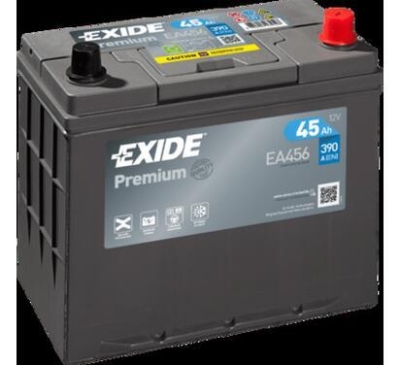 AKUMULATOR EXIDE 45AH/390A 12V +P CARBON BOOST PREMIUM  237X136X227 SZT EXIDE  EXI